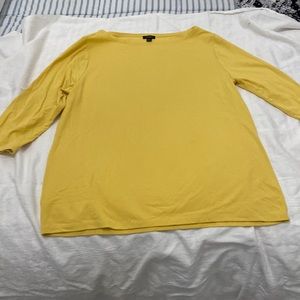 Mustard yellow 3/4 shirt